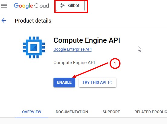 compute engine api
